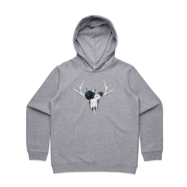 Sons of Serif Skull Design - Kids Supply Hoodie Thumbnail