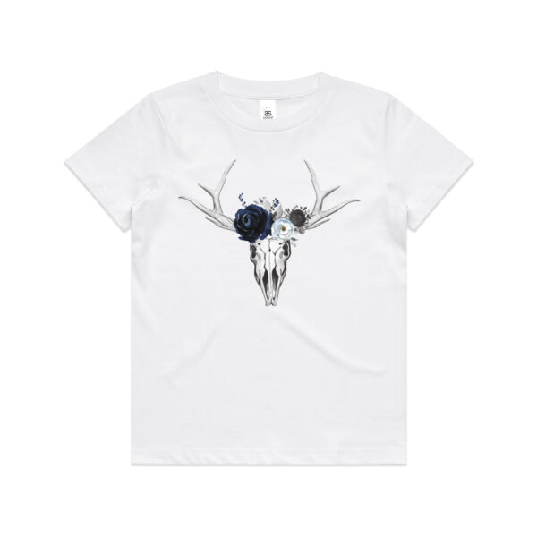 Sons of Serif Skull Design - Kids Youth T shirt Thumbnail