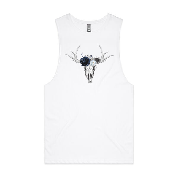 Sons of Serif Skull Design - Unisex Barnard Tank Thumbnail